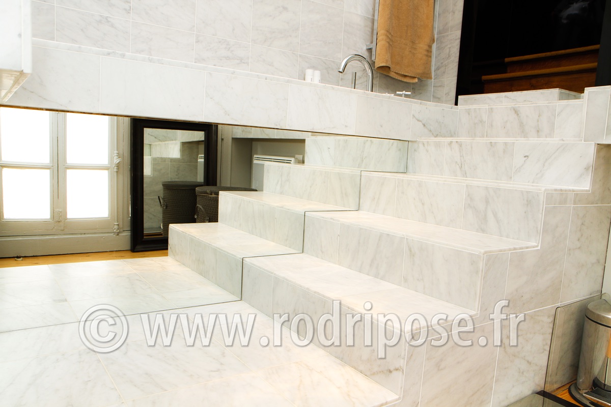 Salle de bain marbre blanc avec haute définition images ~ goohey.com